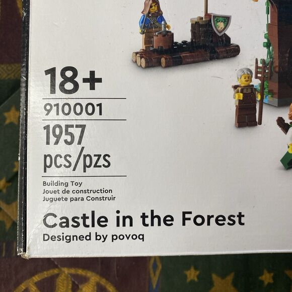 LEGO CASTLE IN THE FOREST 910001 - 2021 BrickLink Designer Program NEW & SEALED - Picture 2 of 16